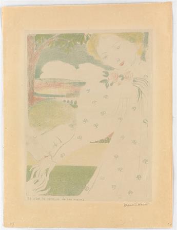 MAURICE DENIS Two color lithographs.
